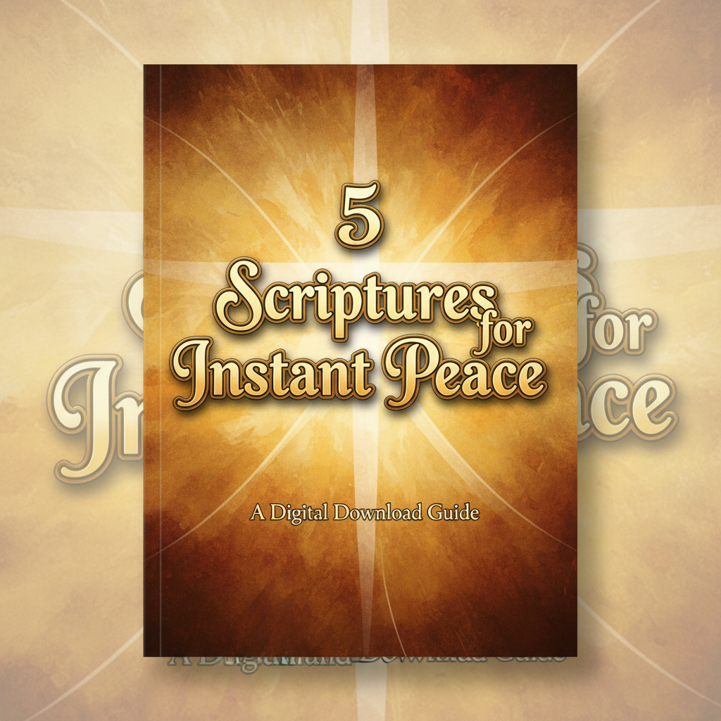 5 Scriptures for Instant Peace