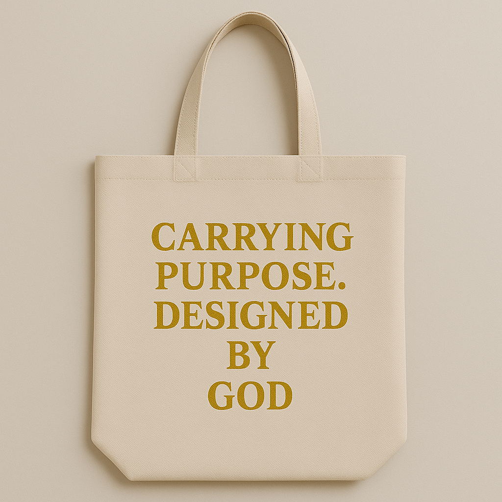 Carrying Purpose. Designed by God