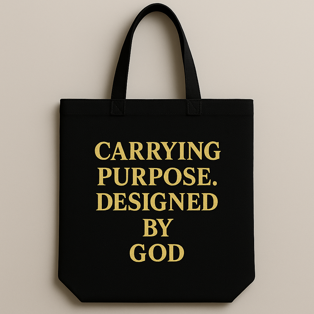 Carrying Purpose. Designed by God