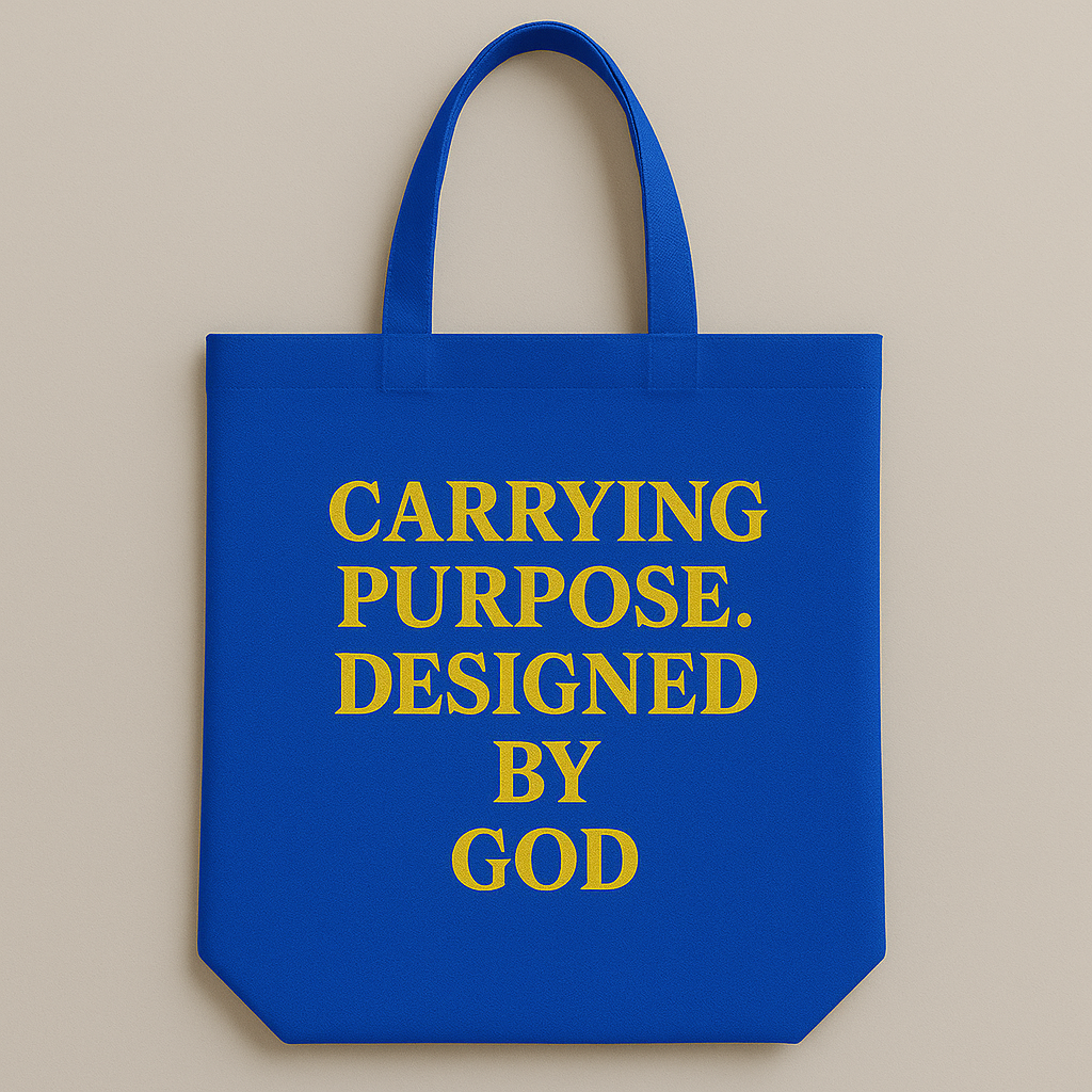 Carrying Purpose. Designed by God