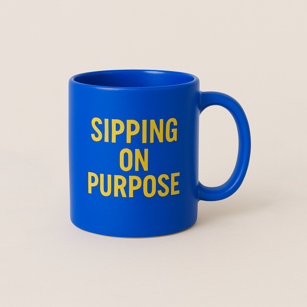 Sipping on Purpose
