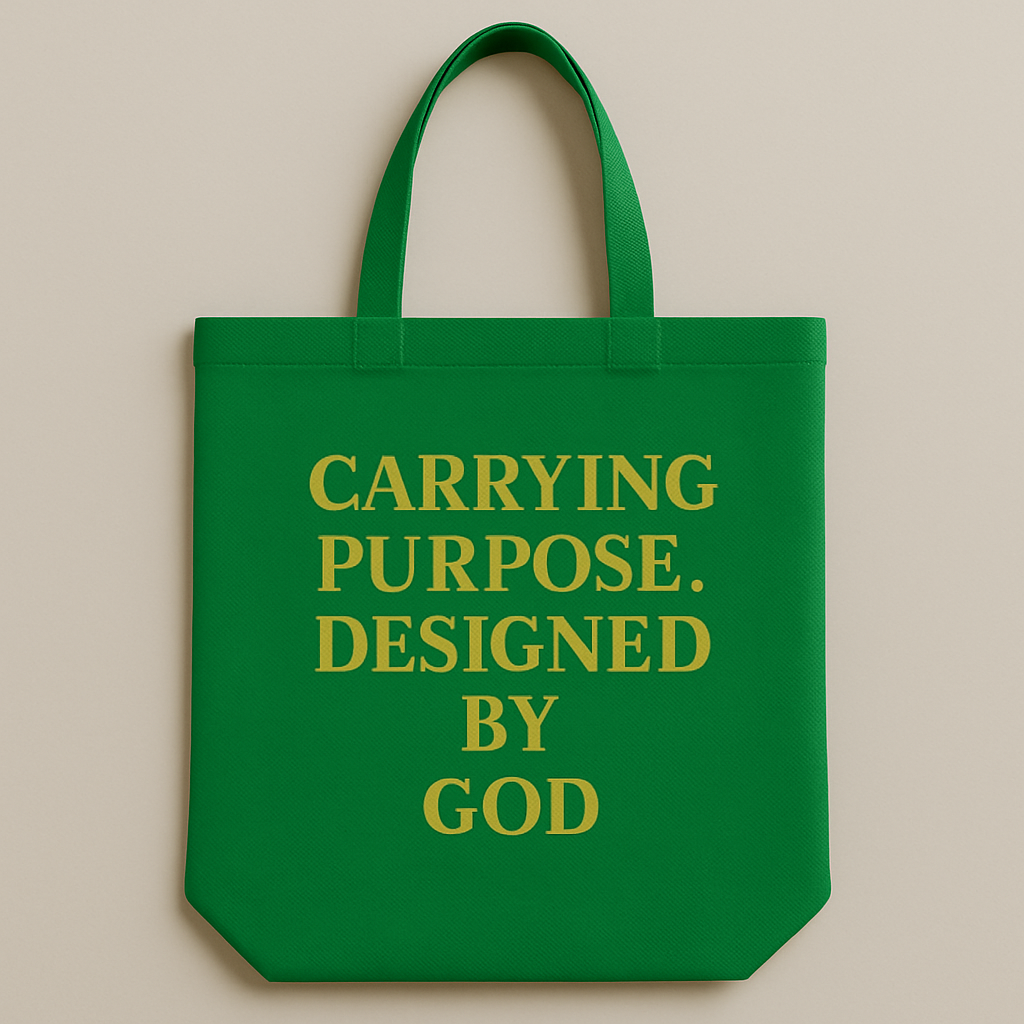 Carrying Purpose. Designed by God