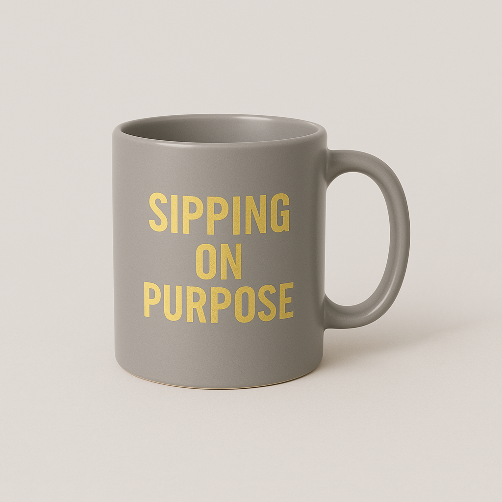 Sipping on Purpose