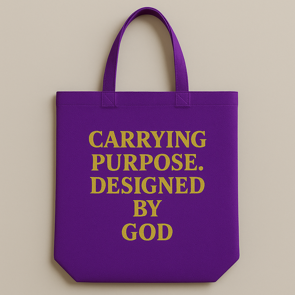 Carrying Purpose. Designed by God