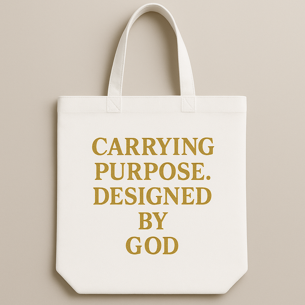 Carrying Purpose. Designed by God