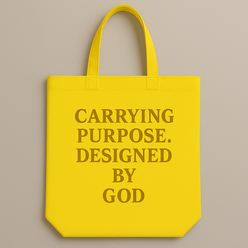 Carrying Purpose. Designed by God